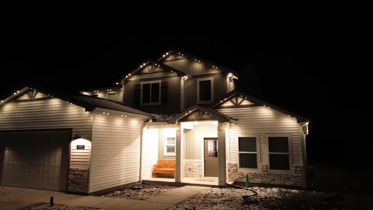 TruLight of the Midlands outdoor lighting team